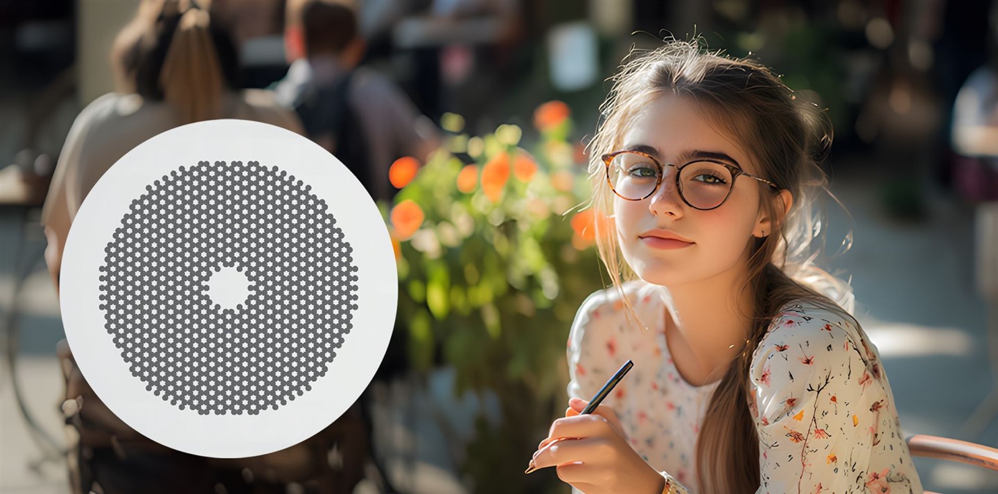 Grid Array Plus Lens